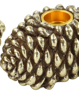 8050 CANDLE HOLDER COZY CONES S/3